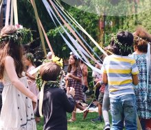 Enjoy the May Fair to welcome spring's arrival at the New Amsterdam School. Photo courtesy of the school 