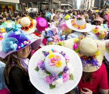 The Easter Bonnet Parade and Festival along Fifth Avenue started more than 150 years ago. Photo courtesy of Fifth Avenue
