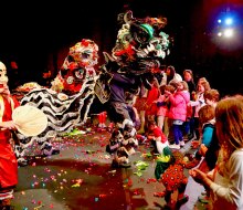 The Asian Society's Family Day helps usher in the Year of the Snake on Saturday. Photo by Ellen Wallop/Asia Society