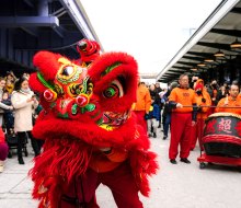 Immerse yourself in vibrant celebrations to usher in the Year of the Snake at The Seaport. Photo by Mike Szpot