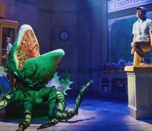 The off-Broadway revival of Little Shop of Horrors is perfectly set in a small theater, with big performances from its cast. Photo by Emilio Madrid-Kuser