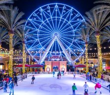 Ice skate and ride the Ferris wheel at Irvine Spectrum Center. Photo by Allen Ling