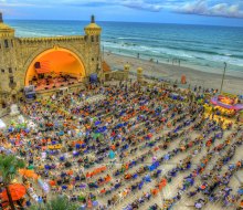 Enjoy a night at the beach with the Sounds of Summer Concert Series at the Daytona Beach Bandshell. Photo courtesy of the event
