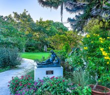 Albin Polasek Museum Sculpture Garden complements the beauty of art with nature's beauty.