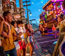 Keep the Mardi Gras celebration going at Universal Orlando through April. Photo courtesy of Universal
