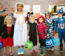 Bring the family to Old Town this Halloween for trick-or-treating, costume contests, and thriller dancers. Photo courtesy of Old Town