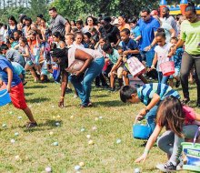 Let the Easter egg hunt begin at the City of Ocoee Easter Eggstravaganza! Photo courtesy of the event