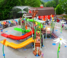 Visit the brand new waterpark Moo Lagoon at Story Land, just one of the top things to do with kids for July 2024. Photo courtesy of the park.