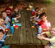 Chattahoochee Nature Center's Camp Kingfisher teaches preschool kids about nature and the joy of conserving it. Photo courtesy Chattahoochee Nature Center