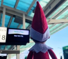 Budget-conscious elves already know...leave the car in Philly and hop on a Peter Pan bus to NYC for a family holiday trip. Photo courtesy of Peter Pan.