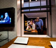 Explore Franklin's life and character in the Benjamin Franklin Museum. Photo courtesy of NPS