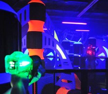 Grand Slam U.S.A. challenges you to a game of laser tag! Photo courtesy of the  center