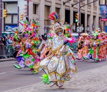 Ring in 2025 by attending the annual Mummers Parade on January 1! Photo by J. Fusco for VISIT PHILADELPHIA®