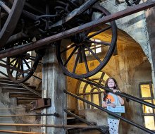 The Mercer Museum is a six-story reinforced concrete castle in Bucks County. Photo by Cait Sumner