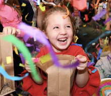 Countdown2Noon, Please Touch Museum’s signature New Year’s Eve event for kids, is back — with even more confetti! Photo courtesy of the museum 