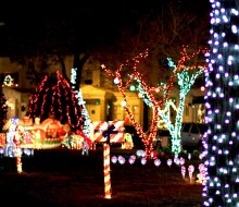 The amazing Smedley Street Christmas Light Spectacular.display is back!  Photo courtesy of the venue