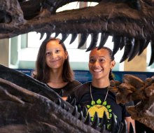You can't miss Dino Hall at the Academy of Natural Sciences﻿. Photo courtesy of the Academy