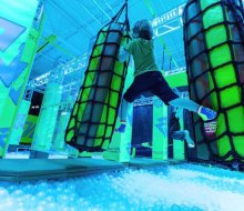 Put your skills to the test on the obstacle course at Urban Air. Photo courtesy of Urban Air