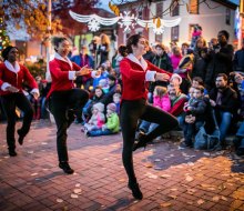 Bring the family to Main Street all season long for Holiday Light Nights. Photo courtesy of Manayunk