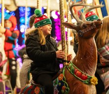 Wild Lights at the Elmwood Park Zoo is winter break fun for the whole family. Photo courtesy of the zoo
