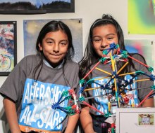 Kiddos can keep the learning going strong with after-school STEM activities. Photo courtesy of the Bay Area After- School All-Stars program..
