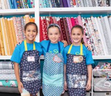 Budding fashion designers can sew their own creations at Creative Youth Summer Camp. Photo courtesy of the camp