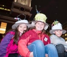 Get on your party hats and take the kids out for New Year's Eve fun in Connecticut! Photo courtesy of First Night Hartford