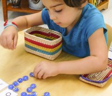Montessori preschools focus on independence along with learning. Photo courtesy of Gateway Montessori