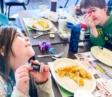 Find a sweet treat for the whole family at the best places for breakfast in Connecticut with kids! Photo courtesy of Hotcakes