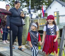 No need to hit the high seas when family fun comes right to your shore, with plenty of things to do in Boston this weekend! Pirates On The Blackstone event photo courtesy of Rivertour Blackstone