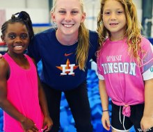 Spend the summer at one of these fun summer camps near Houston. Photo courtesy of the Houston Gymnastics Academy