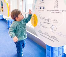 Explore amazing interactive exhibits at the National Children's Museum. Photo courtesy of the museum