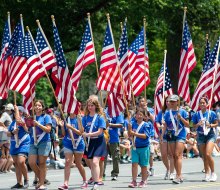 Plenty of patriotic pride is on display at the National Independence Day Parade. Photo courtesy of the parade 