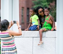 Make time for family fun with the best things to do on Mother's Day in Boston! Photo courtesy of the Rose Kennedy Greenway Facebook page