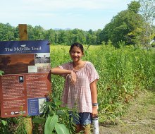 Walk The Melville Trail or enjoy the view from the famous author's study on a visit to the Herman Melville's Arrowhead Estate in Pittsfield.