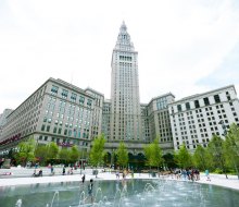 Cool down with a free outdoor splash pad in Cleveland. Cody York for ThisIsCleveland.com