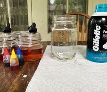 A few household items help create this fun science experiment for kids.