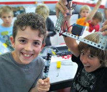 Rolling Robots brings the STEM fun. Photo courtesy of Rolling Robots