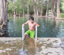 Blue Hole is an iconic Hill Country swimming area. Photo courtesy of the Friends of Wimberley Park