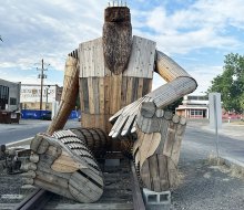 This friendly troll keeps watch over Salt Lake City. 