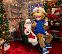 Looking for pictures with Santa in Chicago this holiday season? We have a whole list. Photo courtesy of Gallagher Way Chicago