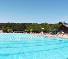 Make a splash at Saxon Woods Pool, which is Westchester 's biggest pool. Photo courtesy of Westchester County Parks