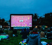 A San Francisco summer means outdoor movies. Photo courtesy of Do the Bay & the San Francisco Parks Alliance 