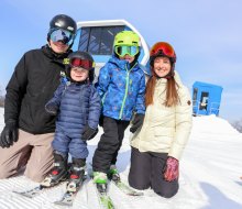 Shawnee Mountain offers tons of attractions to keep your family entertained, from snow tubing, to lessons, snowboarding, and downhill skiing. Photo courtesy of the resort