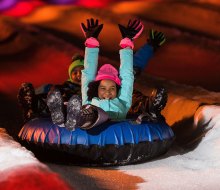 Try Galactic tubing at Camelback Mountain for nighttime family adventures. Photo courtesy of Camelback