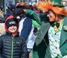 There are plenty of characters out at the St. Patrick's Day Parade in Stamford. Photo courtesy of the event