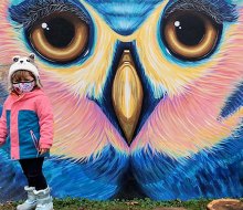 Delight in the scenery and artwork at Teatown Lake Reservation. Photo by Marisa Iallonardo