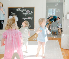 The Bunny Hive plans to offer plentiful classes plus a gathering space for young families. 