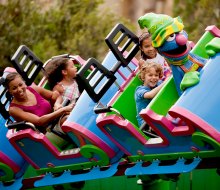 Young kids will love the Sesame Street-themed area at Busch Gardens Williamsburg.
