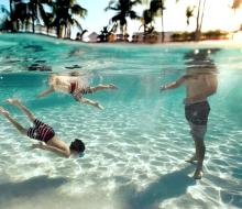 Go snorkeling in the stunning water at Tranquility Bay Resort. Photo courtesy of the resort